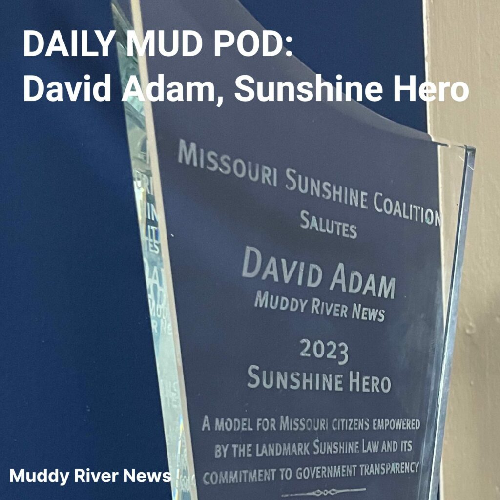 DAILY MUDDY: David Adam