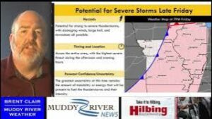 Potential Friday storm update