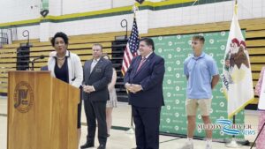 Pritzker, Stratton visit JWCC to tout higher ed funding