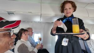 Bob and Randy fly Contour to Chicago