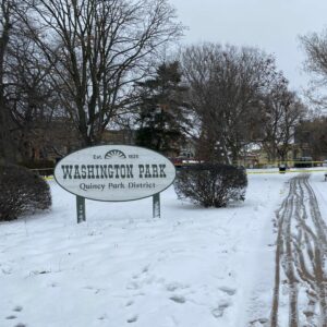 Quincy Police Chief Adam Yates gives update after woman found dead in Washington Park