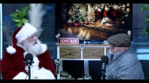 A CHAT WITH SANTA AND LET'S GO TO THE RINK.