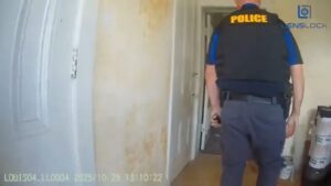 Police body cam video of controversial property search in Louisiana, Mo.
