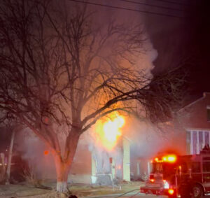 Quincy Fix-or-Flatten property catches fire